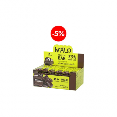Baton Walo Protein 36% CrockBar - 50g - Dark Chocolate x30