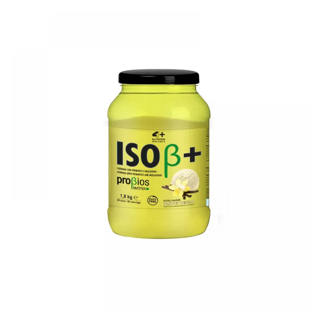 4 SPORT NUTRITION ISO+ Probiotics -1800g - Smooth Vanilla