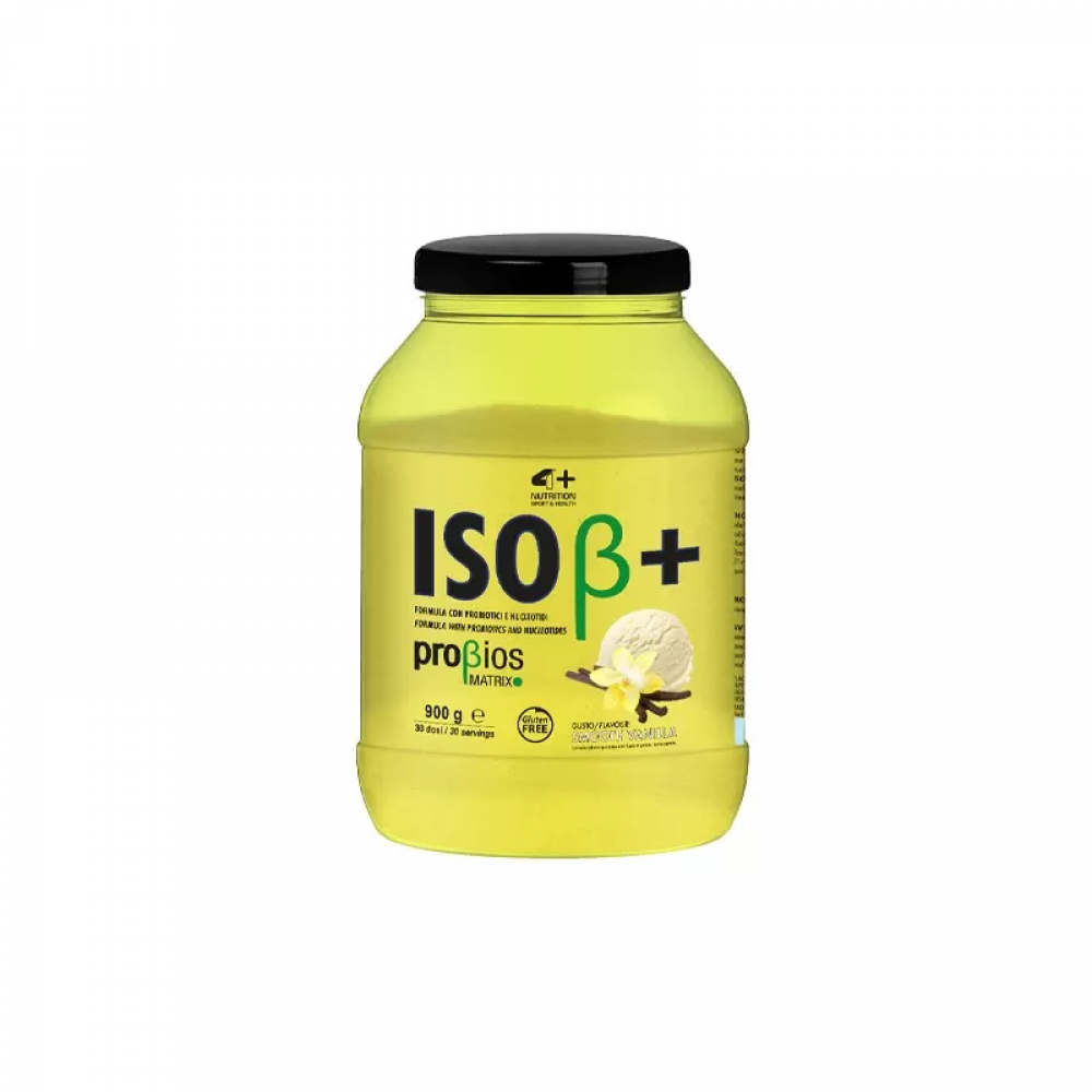 4 SPORT NUTRITION ISO+ Probiotics - 900g - Vanilla Smooth