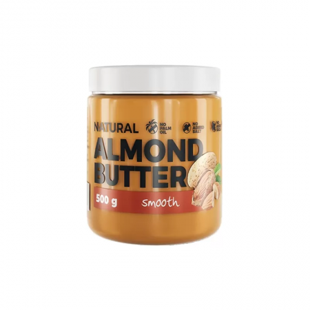 Almond Butter Natural - 500g - Smooth