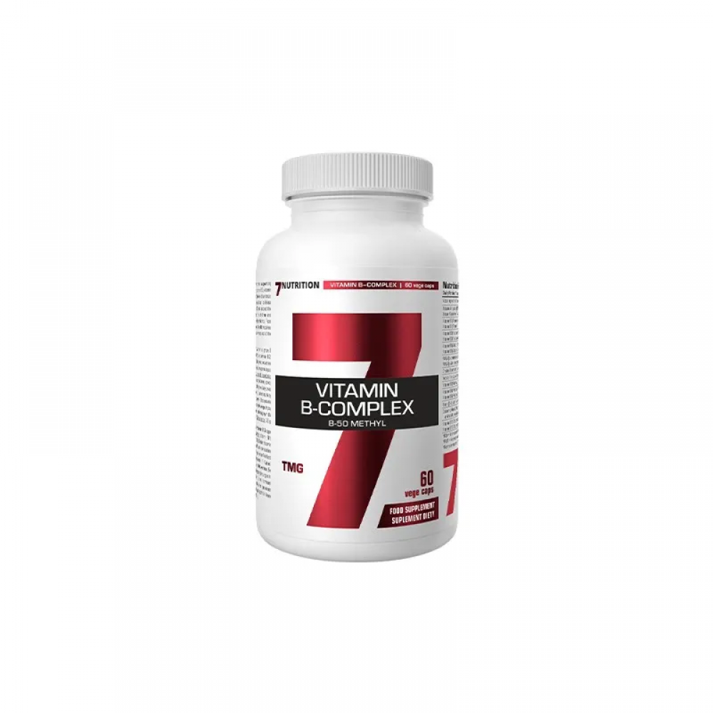 7 NUTRITION B-Complex B-50 Methyl - 60vcaps