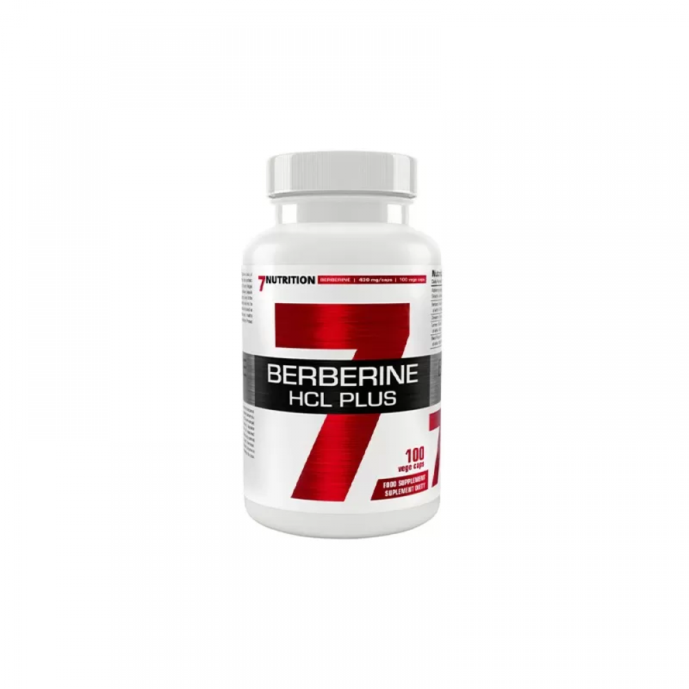 7 NUTRITION Berberine HCL PLUS - 100vcaps