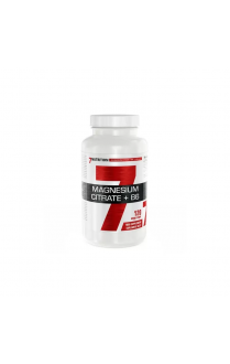 7Nutrition MAGNESIUM CITRATE + B6 120 Vege Caps.