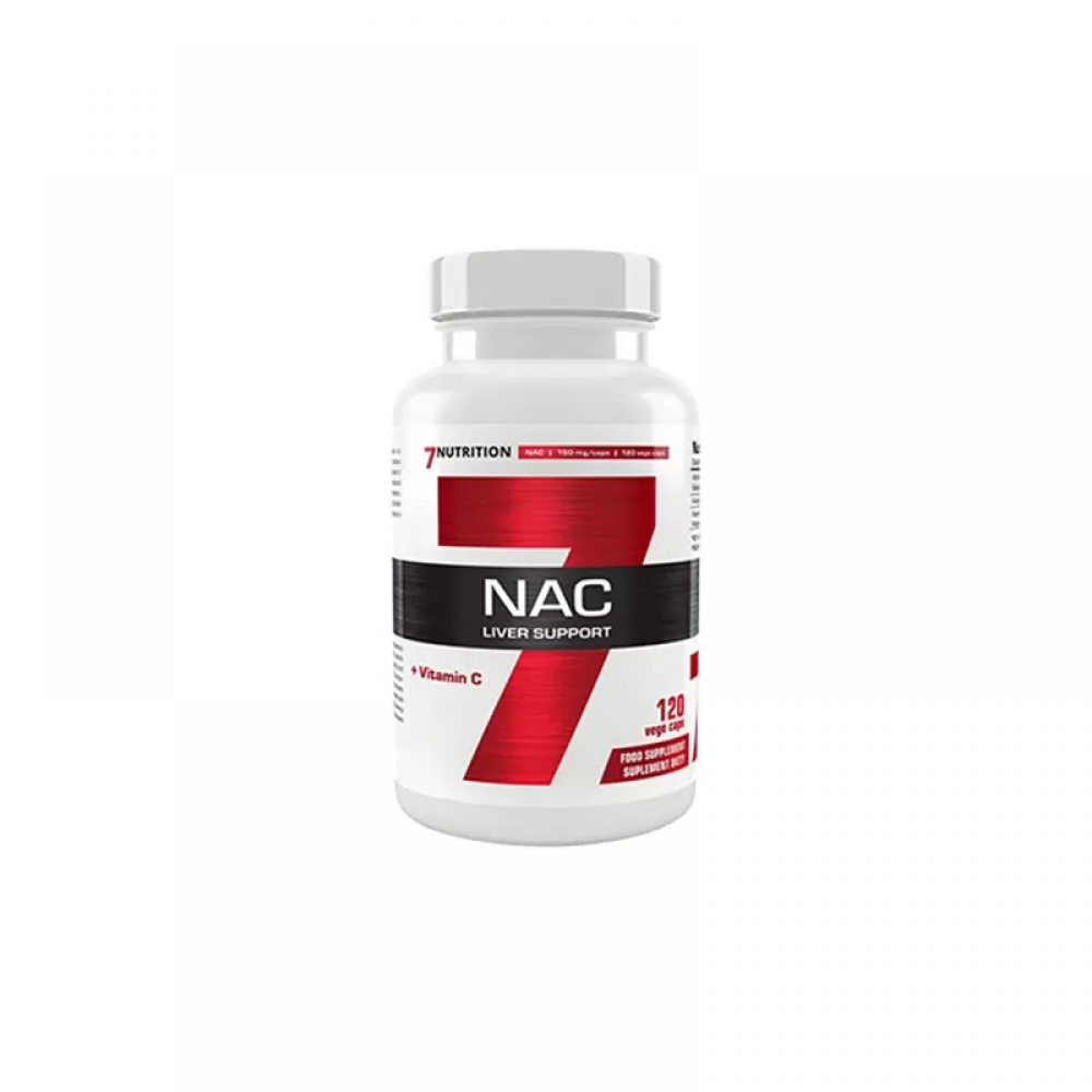 7 NUTRITION NAC + Vitamin C - 120vcaps