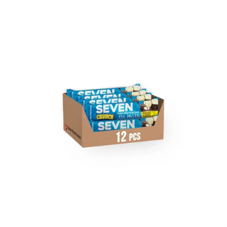Seven Crunch HP Bar - 77g - Banana & DarkChoco x12