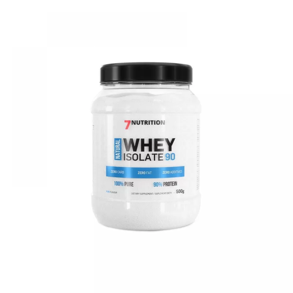 7 NUTRITION Whey Isolate 90 - 500g - Natural