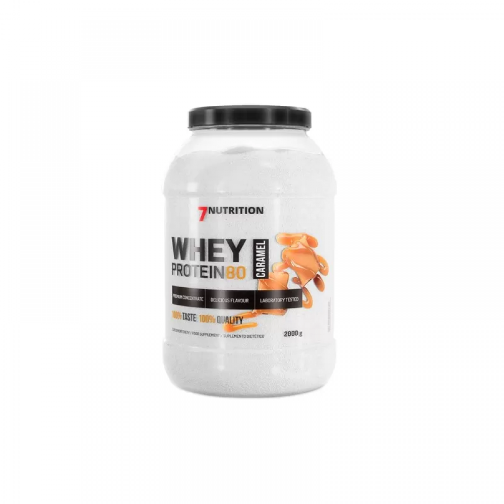 7 NUTRITION Whey Protein 80 - 2000g - Caramel