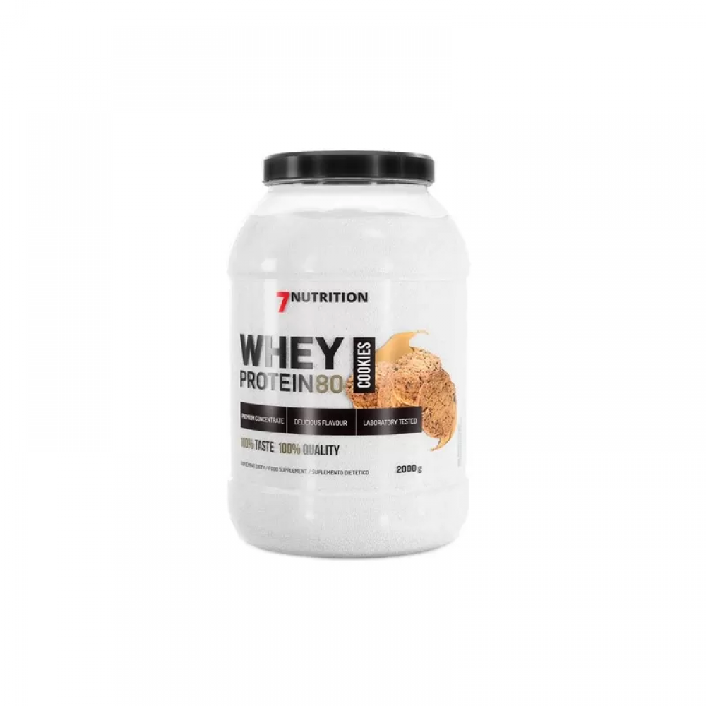 7 NUTRITION Whey Protein 80 - 2000g - Cookies