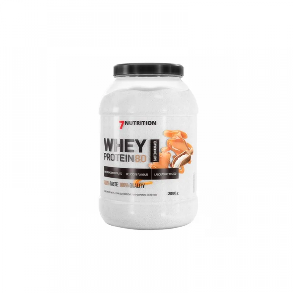 7 NUTRITION Whey Protein 80 - 2000g - Salted Caramel