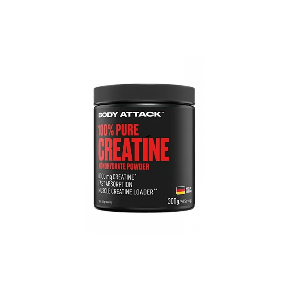 BODY ATTACK 100% Pure Creatine - 300g - Natural