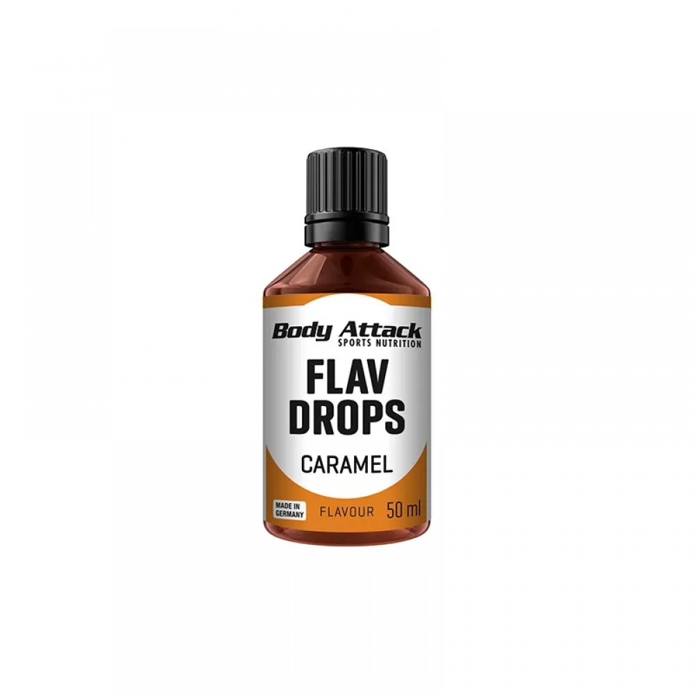 BODY ATTACK Flav Drops - 50ml - Caramel