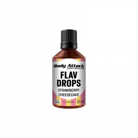 FLAV DROPS - 50ml - Strawberry Cheesecake