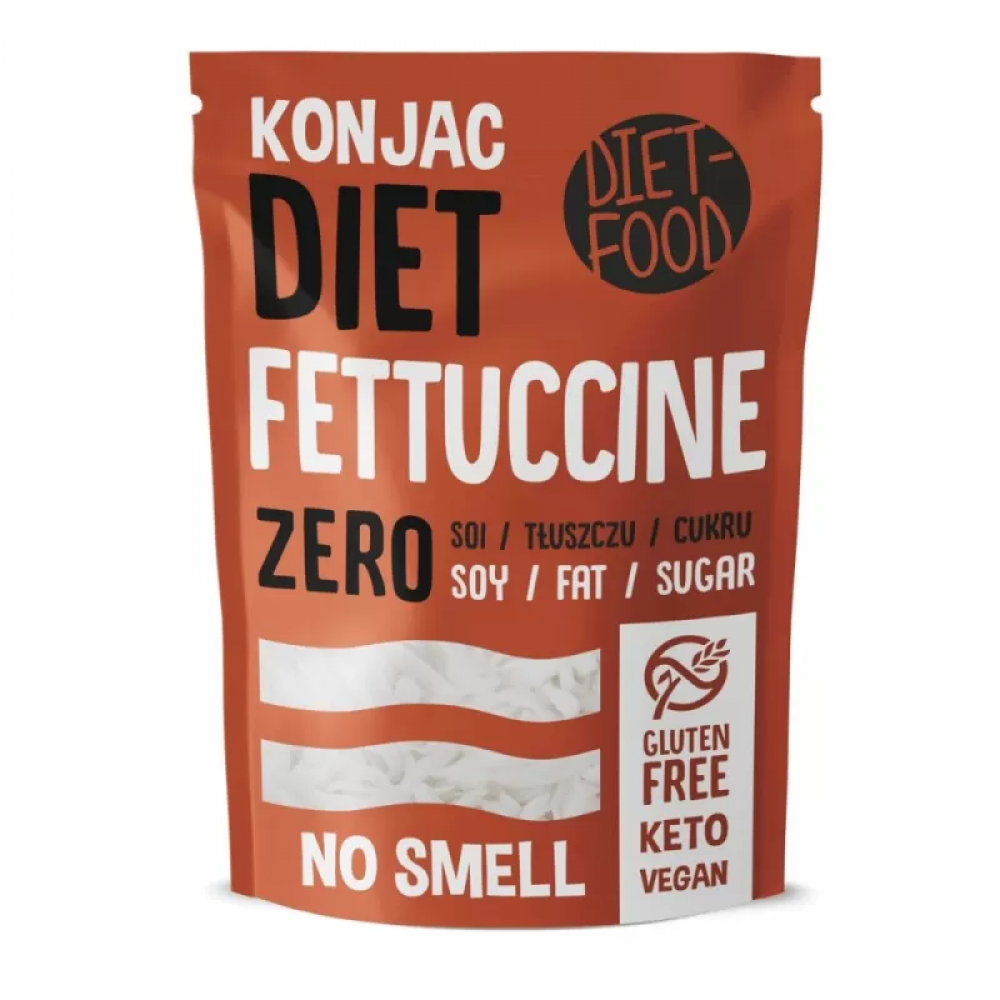 DIET FOOD Konjac Fettuccine - 150g - Plain