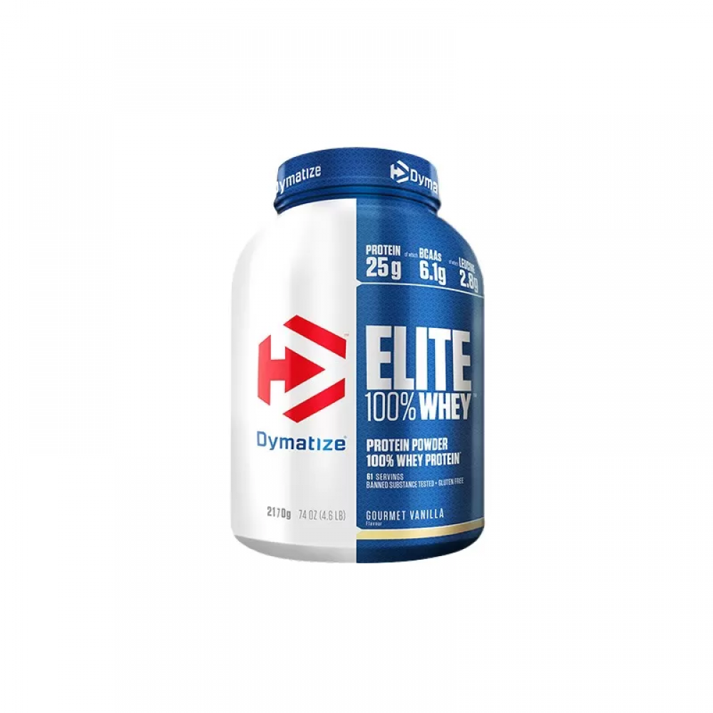 DYMATIZE Elite 100% Whey Protein - 2170g - Gourmet Vanilla