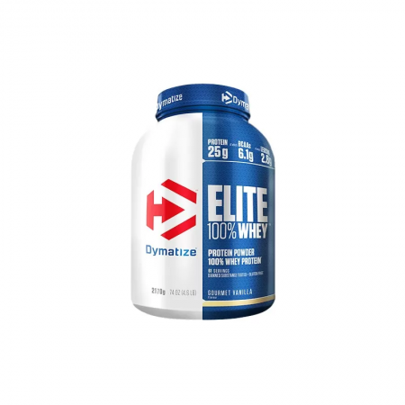 DYMATIZE Elite 100% Whey Protein - 2170g - Gourmet Vanilla