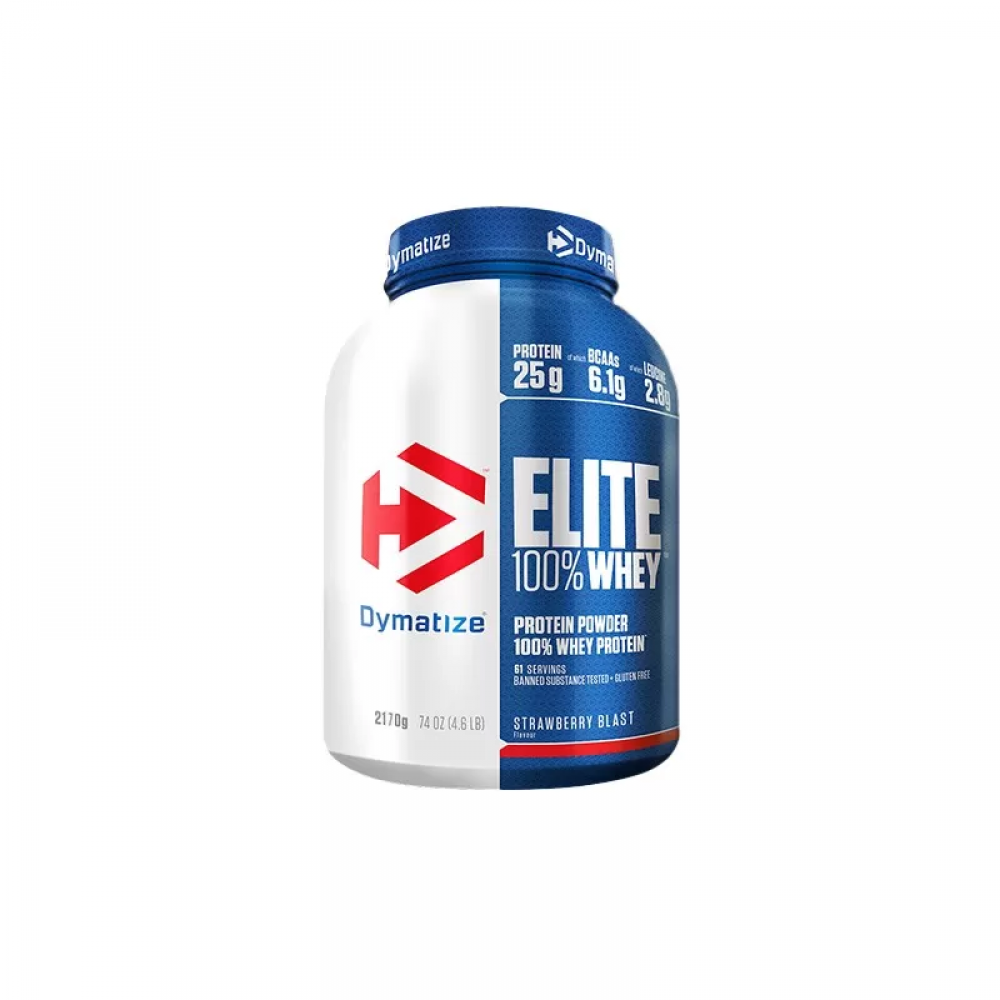 DYMATIZE Elite 100% Whey Protein - 2170g - Strawberry Blast