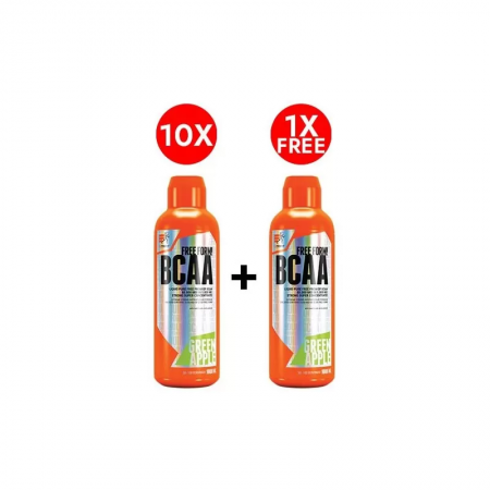 BCAA 80000mg Liquid - 1000ml - Apple ( Promotion Set 10 + 1 free