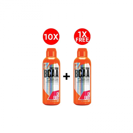 BCAA 80000mg Liquid - 1000ml - Cherry ( Promotion Set 10 + 1 free