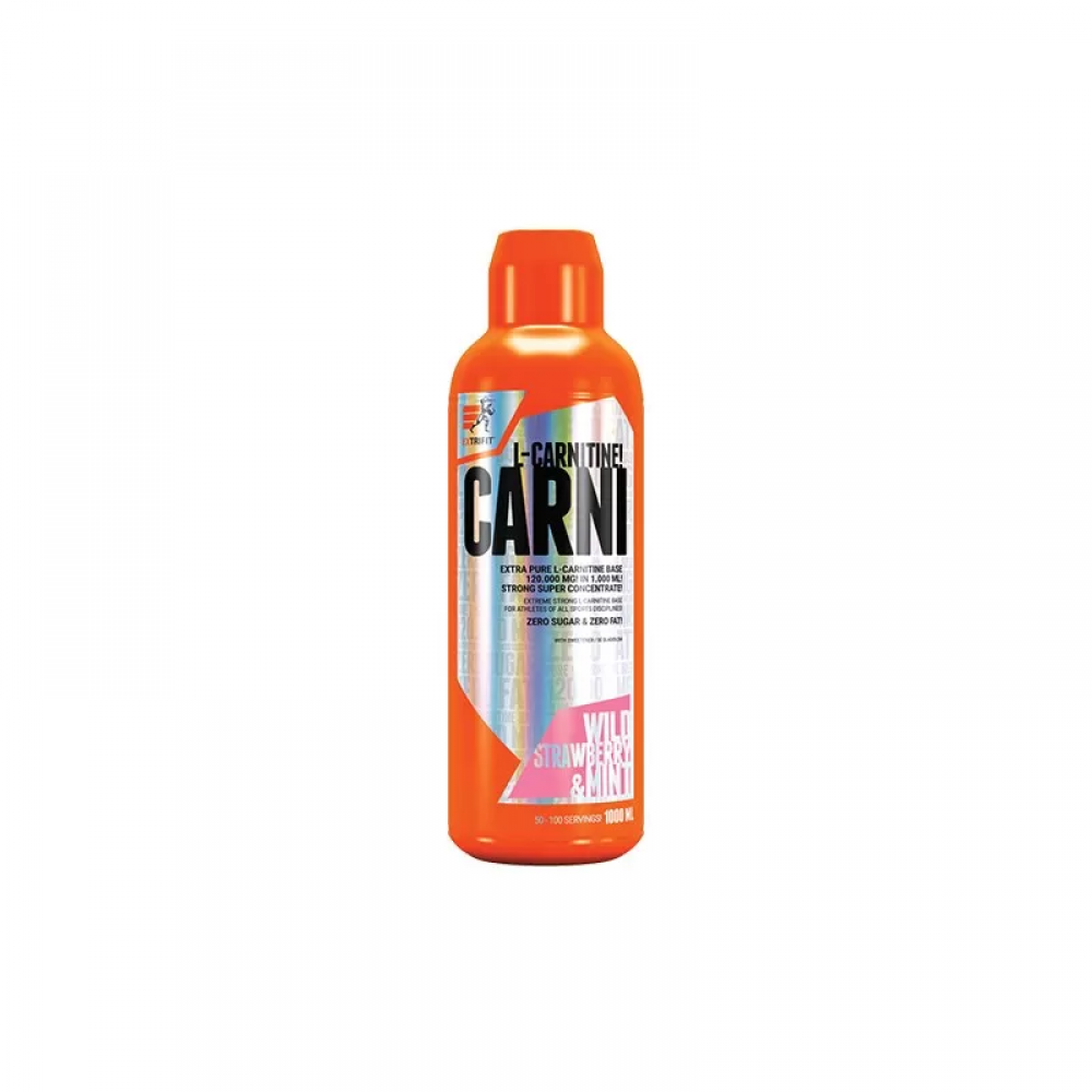 EXTRIFIT Carni 120000mg Liquid - 1000ml - Wild Strawberry & Mint