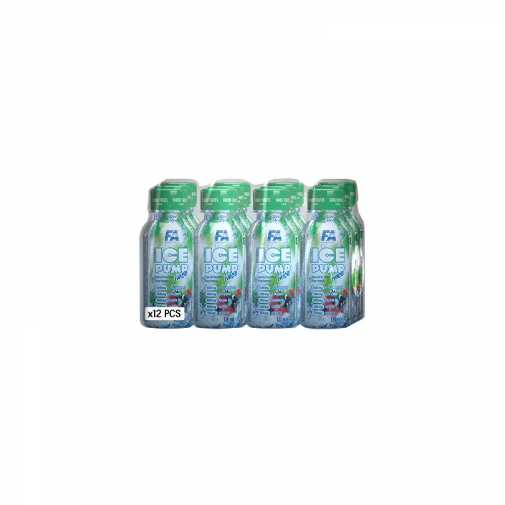 FITNESS AUTHORITY ICE Pump Juice - 120ml - Forest Fruit x12