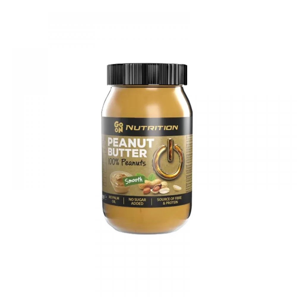 GO ON NUTRITION Peanut Butter 100% Peanuts - 900g - Smooth