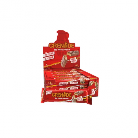 Grenade Protein Bar - 60g - Peanut Nutter x12