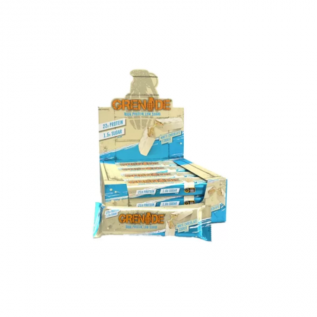 Grenade Protein Bar - 60g - White Choc Cookie x12