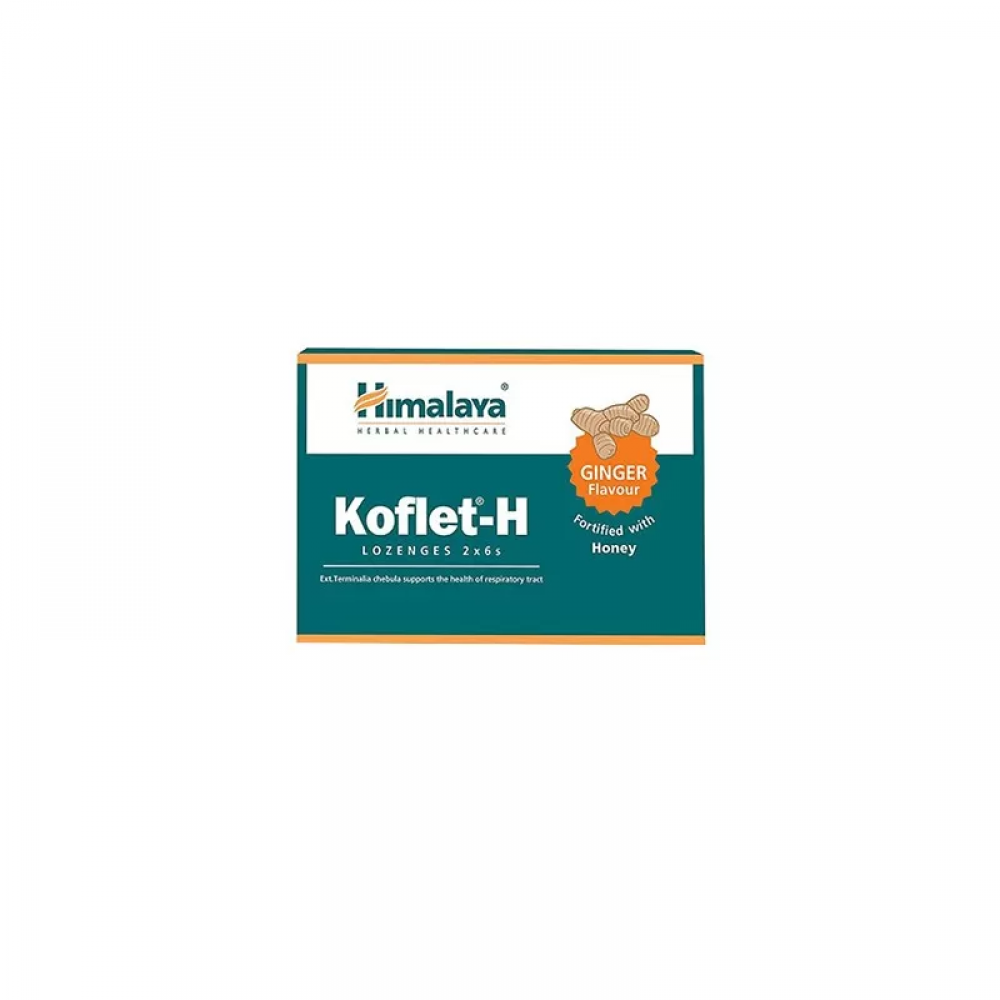 HIMALAYA Koflet-H - 12lozenges - Ginger