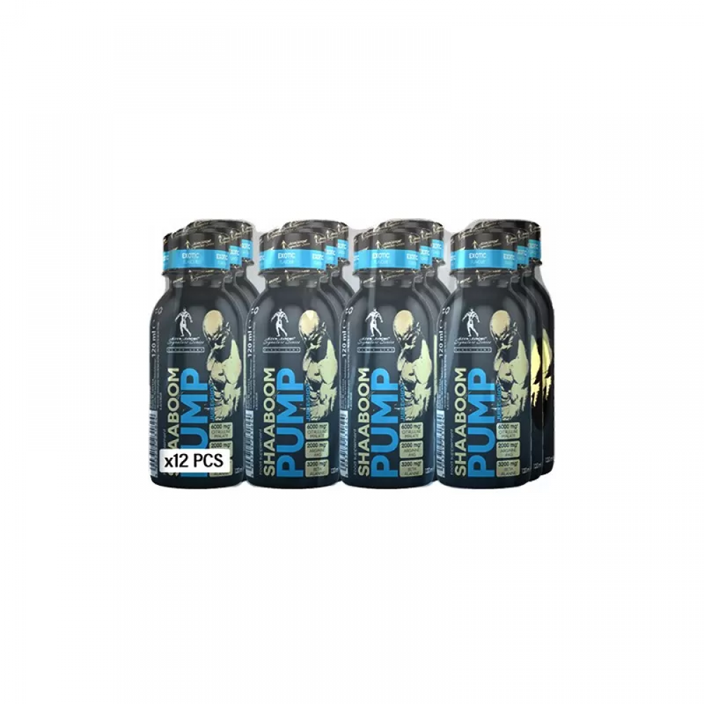 KEVIN LEVRONE SHAABOOM PUMP Juice SHOT - 120ml - Exotic x12