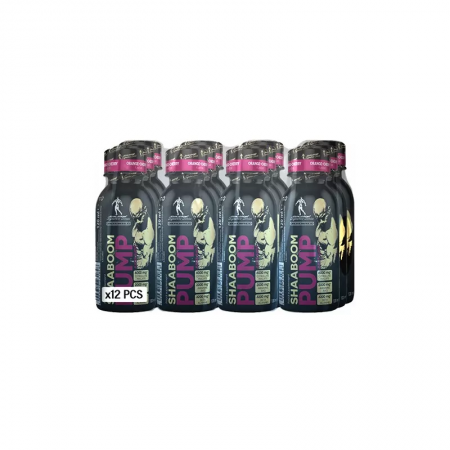 SHAABOOM PUMP Juice SHOT - 120ml - Orange Cherry x12