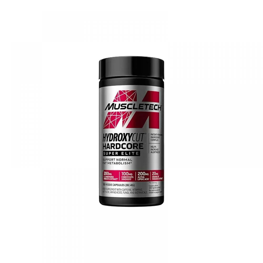 MUSCLE TECH Hydroxycut Hardcore Super Elite - 100vcaps