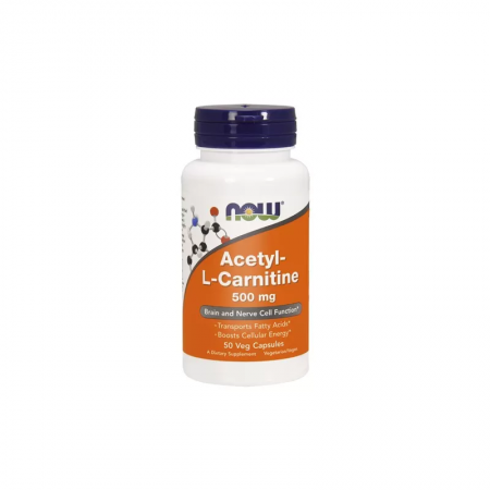 Acetyl L-Carnitine 500mg - 50vcaps
