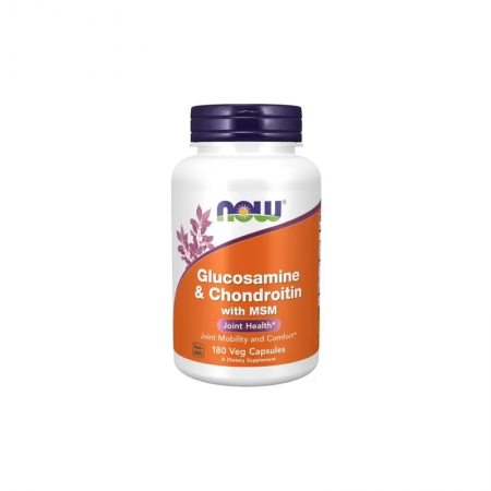 NOW Glucosamine & Chondroitin WITH MSM - 180caps