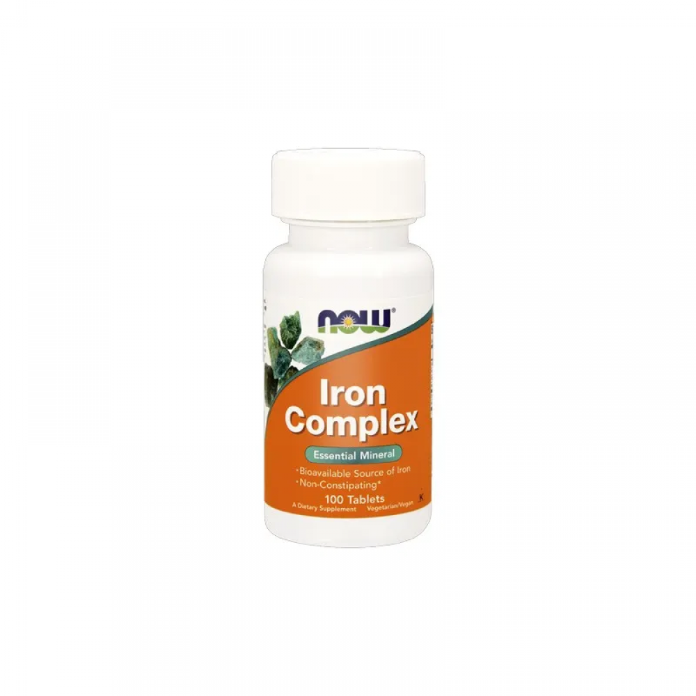 NOW Iron Complex - 100tabs