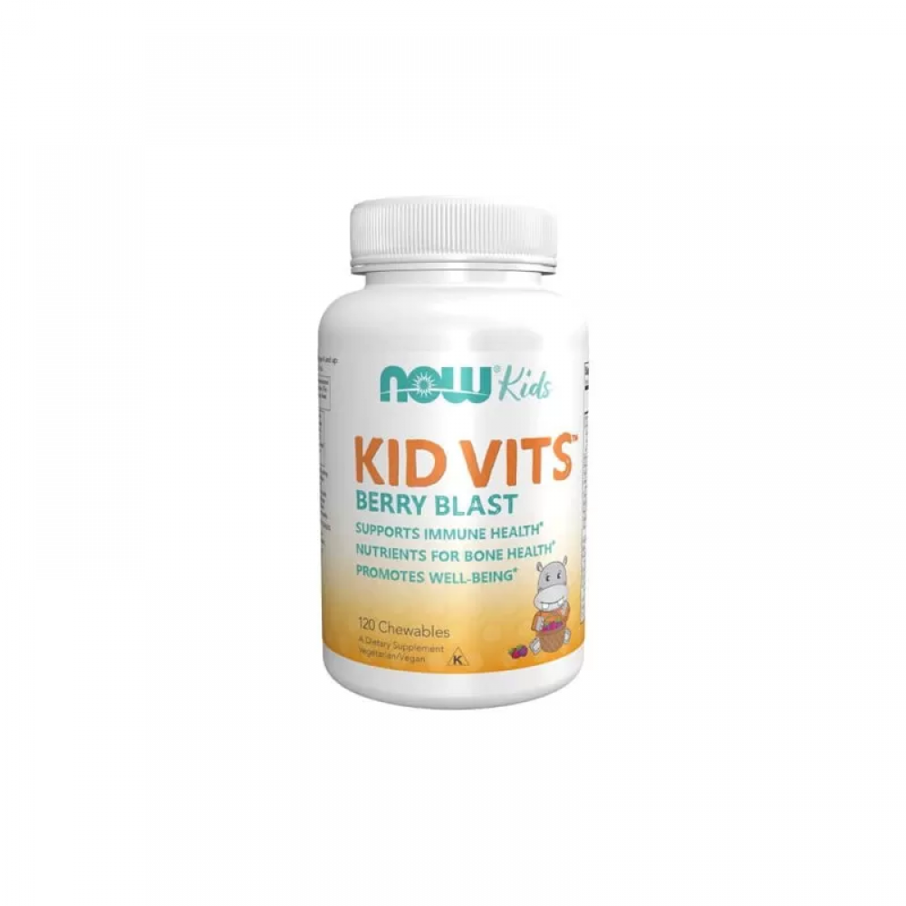 NOW Kid  Vits - 120chewables - Berry Blast