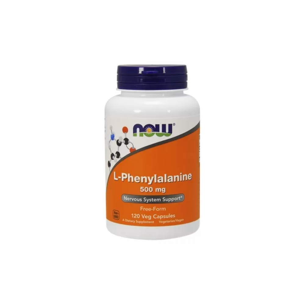 NOW L-Phenylalanine 500mg - 120vcaps