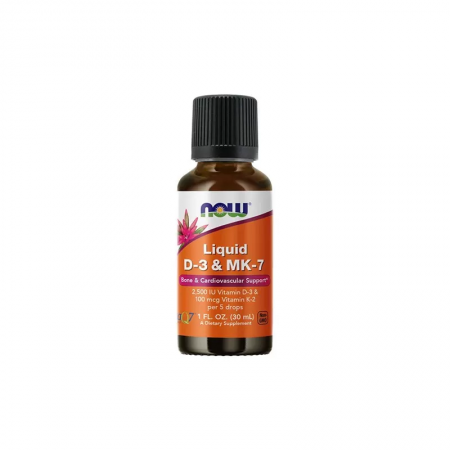 NOW Liquid D-3 & MK-7 - 30ml