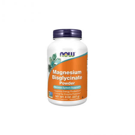 NOW Magnesium Bisglycinate Powder - 227g