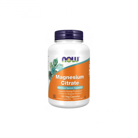 NOW Magnesium Citrate - 120vcaps