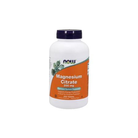 NOW Magnesium Citrate 200mg - 250tabs