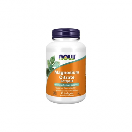 NOW Magnesium Citrate - 90softgels