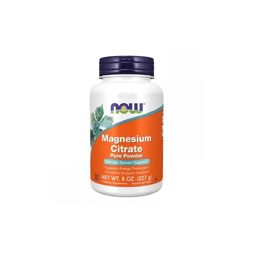 NOW Magnesium Citrate Powder - 227g