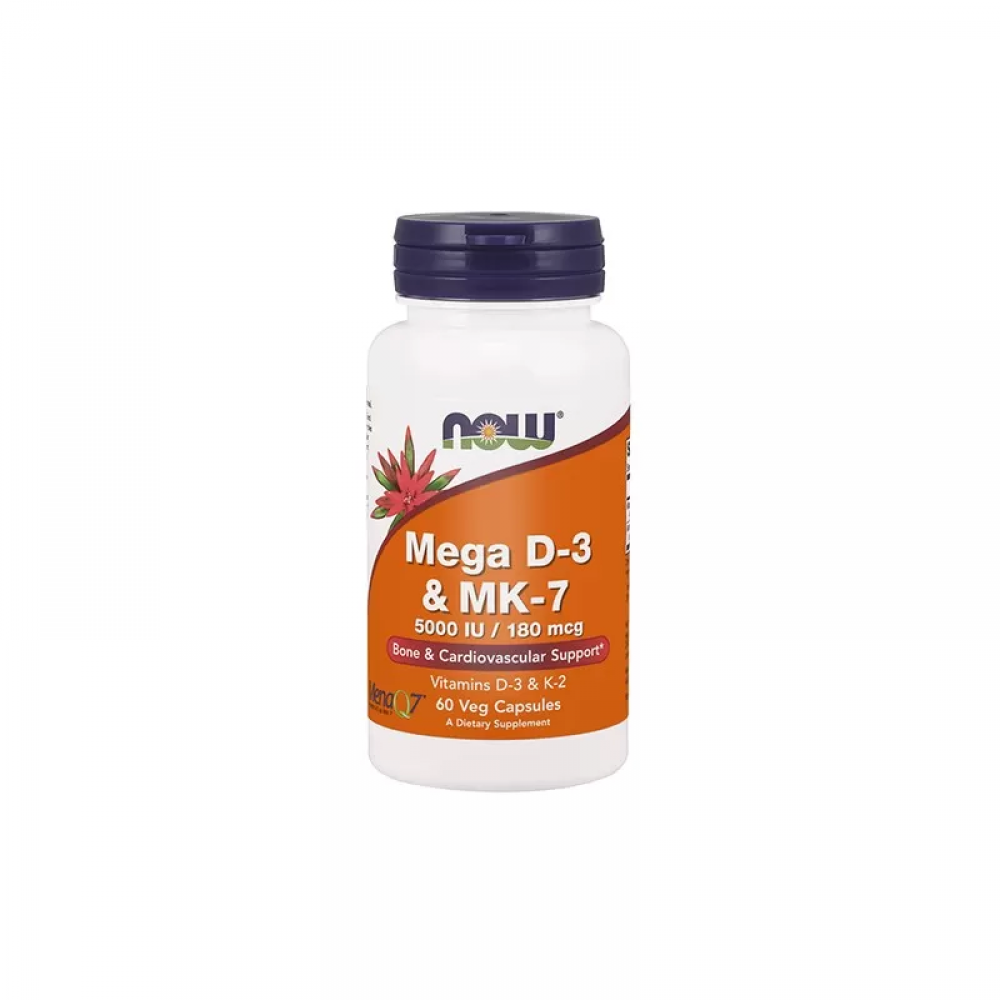 NOW Mega D3 i K2 MK-7 - 60vcaps