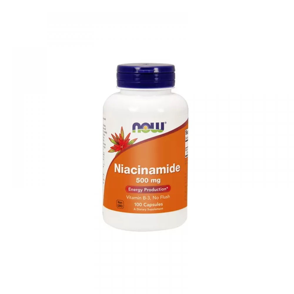 NOW Niacinamide 500mg - 100caps