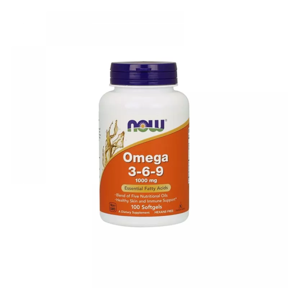 NOW Omega-3-6-9 1000mg - 100softgels