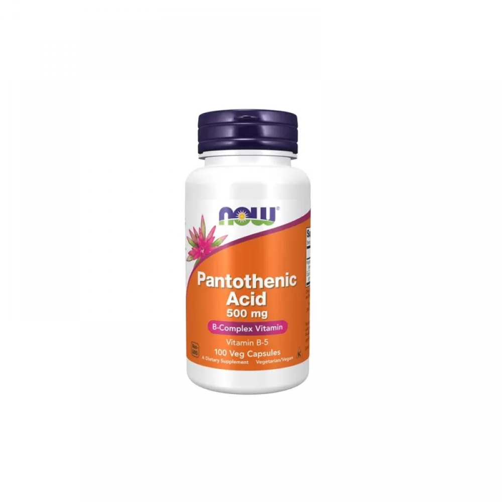 NOW Pantothenic Acid 500mg - 100vcaps