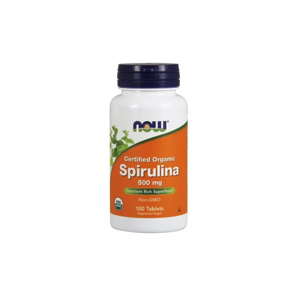 NOW Spirulina - 100tab