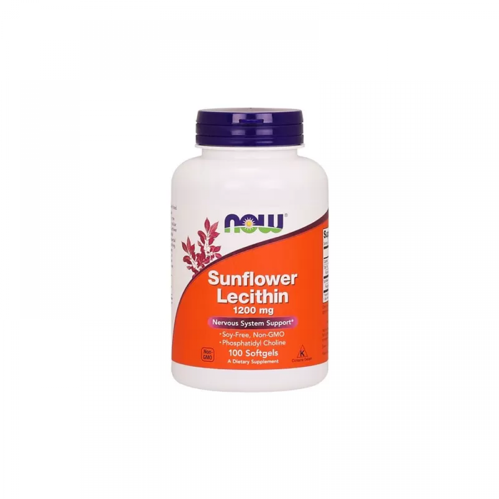 NOW Sunflower Lecithin 1200mg - 100softgels