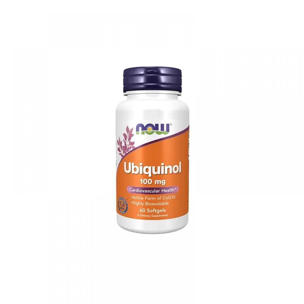 NOW Ubiquinol 100mg - 60softgels