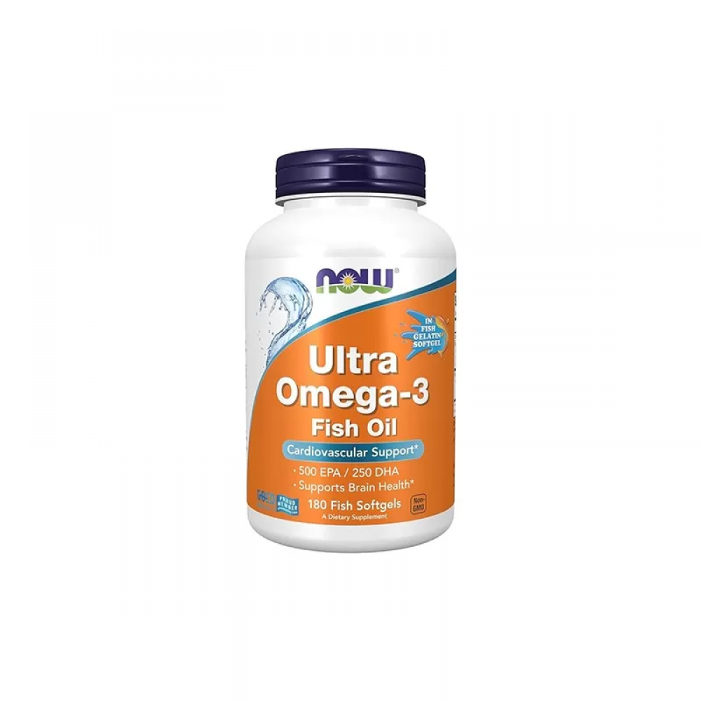 NOW Ultra Omega-3 - 180softgels